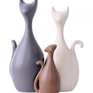 3 Gatti in Ceramica